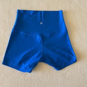Lululemon aligned super high waist shorts